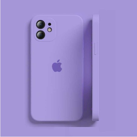 Soft Case Silikon Warna Putih Untuk iPhone 11 12 13 Pro Max X XS Max XR