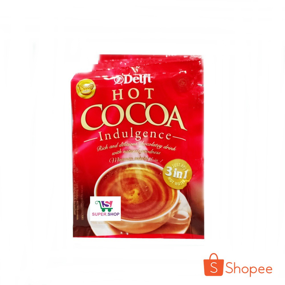 

Delfi Hot Cocoa Indulgence Minuman Serbuk Cokelat (isi 10 pcs)