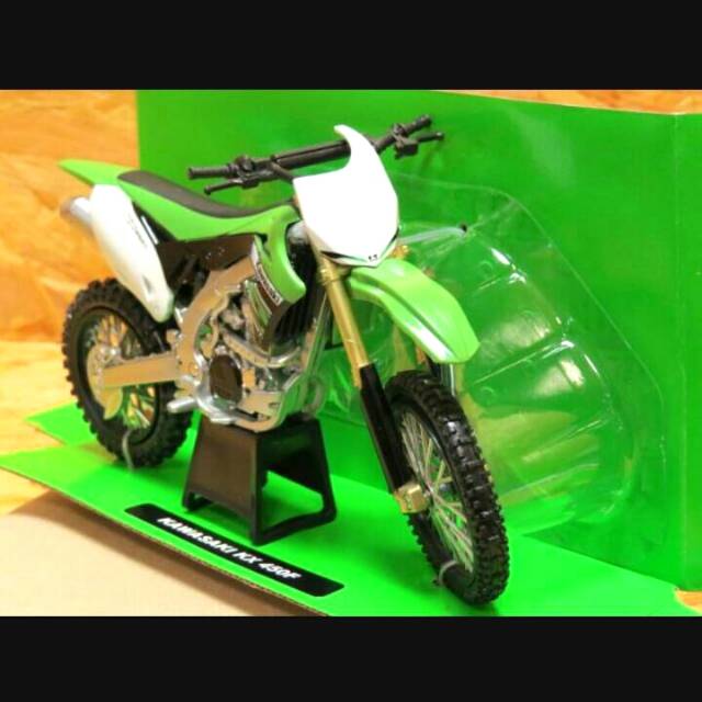 Diecast kawasaki kx 450F/ Miniatur Motor Kawasaki