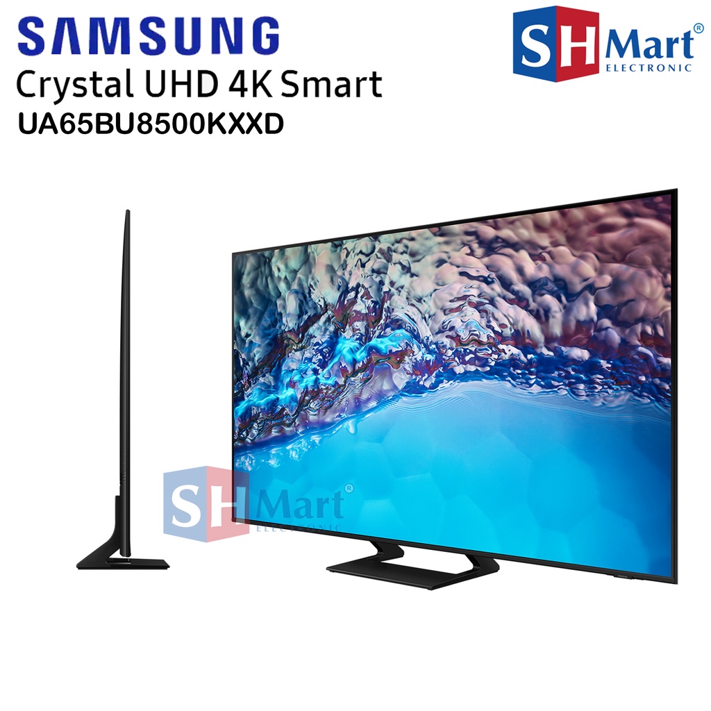 SAMSUNG CRYSTAL UHD 4K SMART TV 65 INCH UA65BU8500KXXD / 65BU8500 2022 GARANSI RESMI (KHUSUS MEDAN)