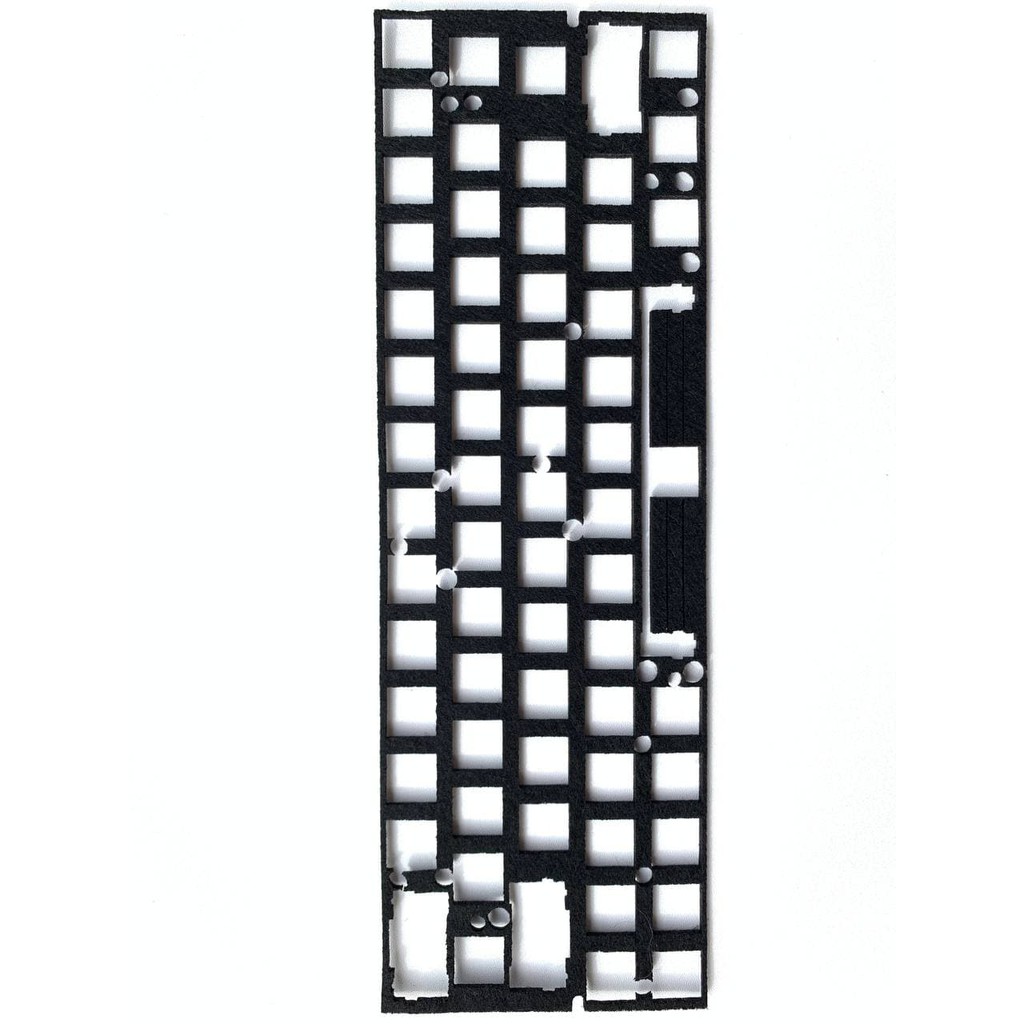 Cotton Foam Plate Mechanical Keyboard VORTEX SERIES VX64 - GK64 X - GK64 XS  60%