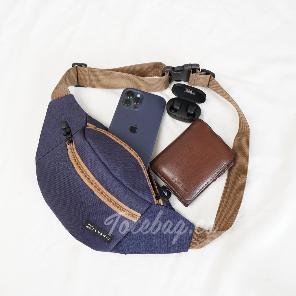 Waistbag Hugo Tas Pinggang Pria Trendy Bahan Cordura Premium | Thirtystore.Id