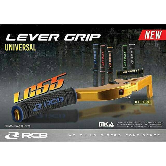 Lever Grip KARET HANDLE LG55 RCB RACINGBOY RUBBER