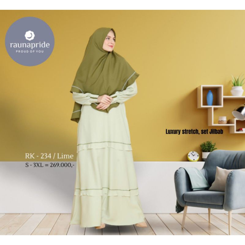 GAMIS RK 234 - RK 235 - RK 236 - RK 237 by RAUNAPRIDE / DRESS MUSLIM