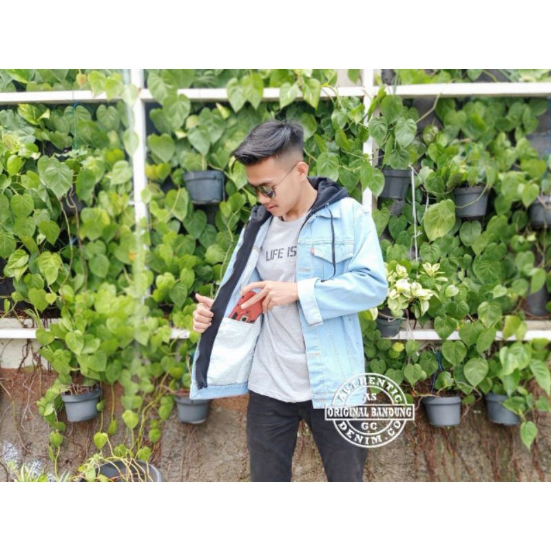 RZ-jaket jeans double Hoodie