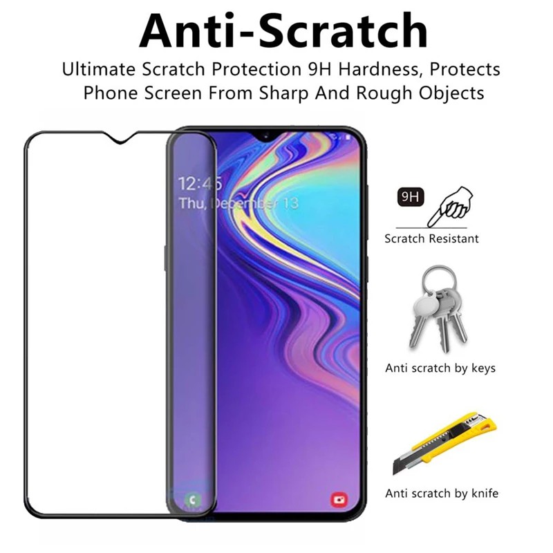 Tempered Glass 5D Full Cover Samsung M20 - M30 - Tempered Full Cover