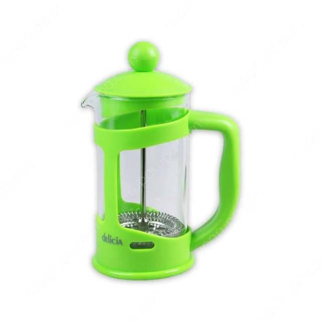 DELICIA Pembuat Kopi Coffee Maker French Press Tempered Glass 350, 800 ml &amp; 1000 ml