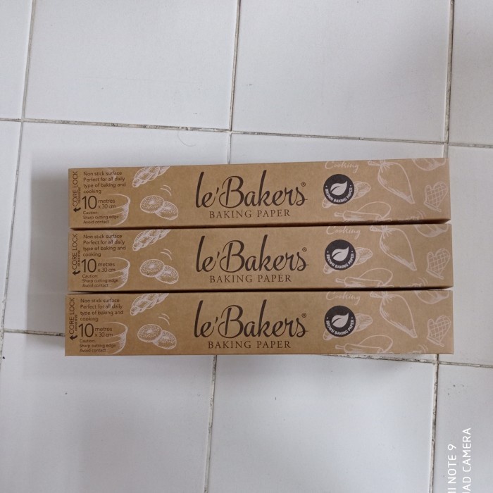 le'bakers brown baking paper 10mx30cm