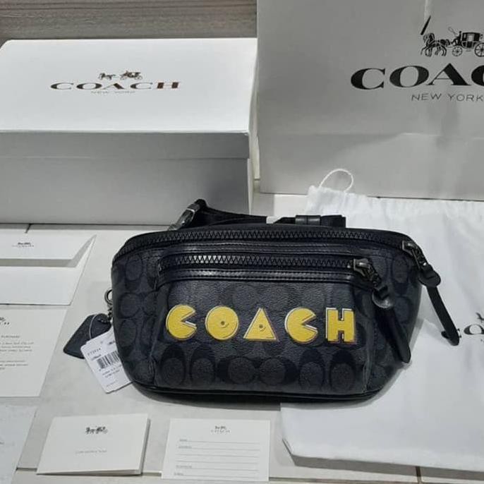 Waistbag Tas Pinggang Coach Pacman F72924 Original