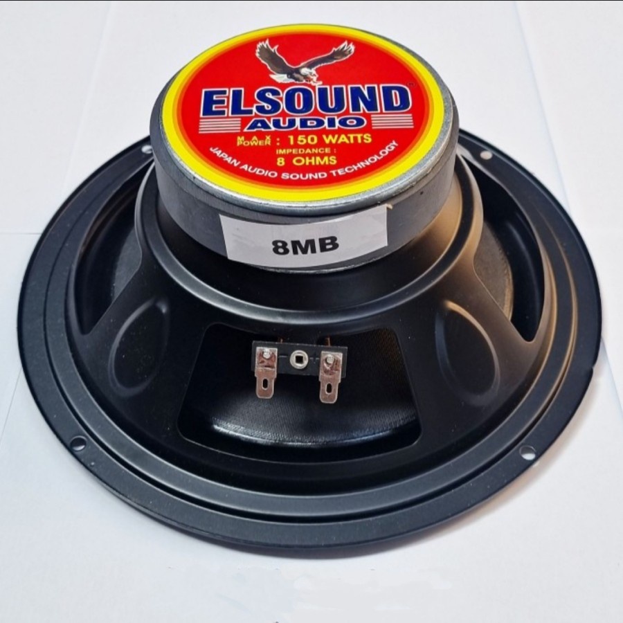 SPEAKER ELSOUND 8 INCH 150WATT MAGNET BESAR  MB ORIGINAL SPEAKER ELSOUND PROFESSIONAL AUDIO