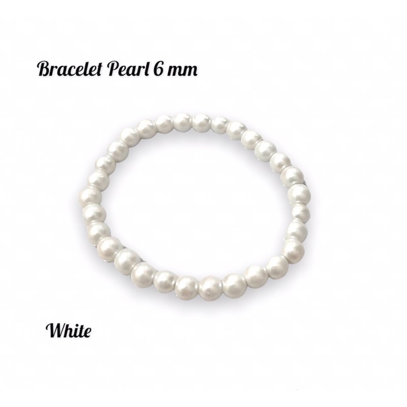 Gelang Mutiara 6 mm - 8 mm Bracelet Pearl