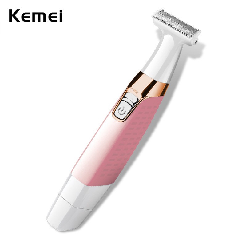 

Kemei Km-1900 Epilator/Alat Cukur Elektrik Washable Dengan Usb Charging Untuk Wanita