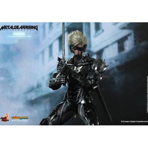 Metal Gear Rising Raiden Ht Vgm17 Hot Toys Action Figure Lawangmart