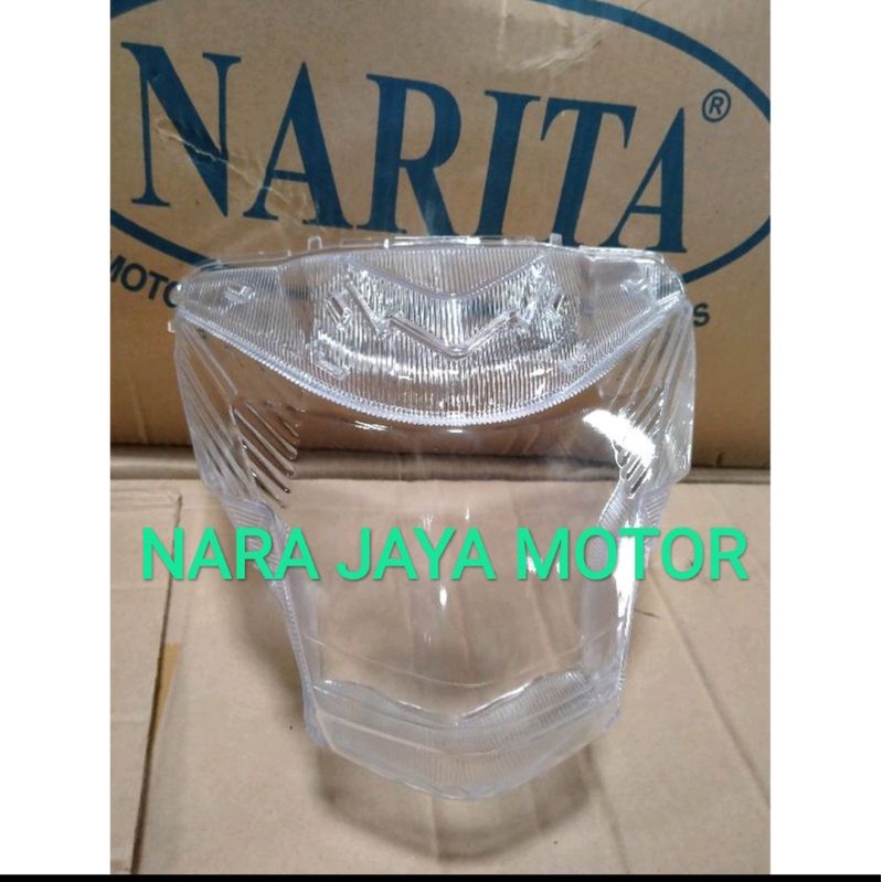 mika kaca reflektor lampu depan satria fu 2012 barong