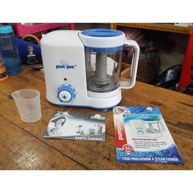 Pumpee Food Processor and Steamer Makanan Anak Bayi