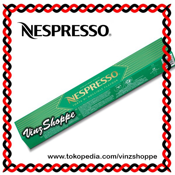 

Nespresso Capsules Torta Di Nocciole Flavour Limited Edition