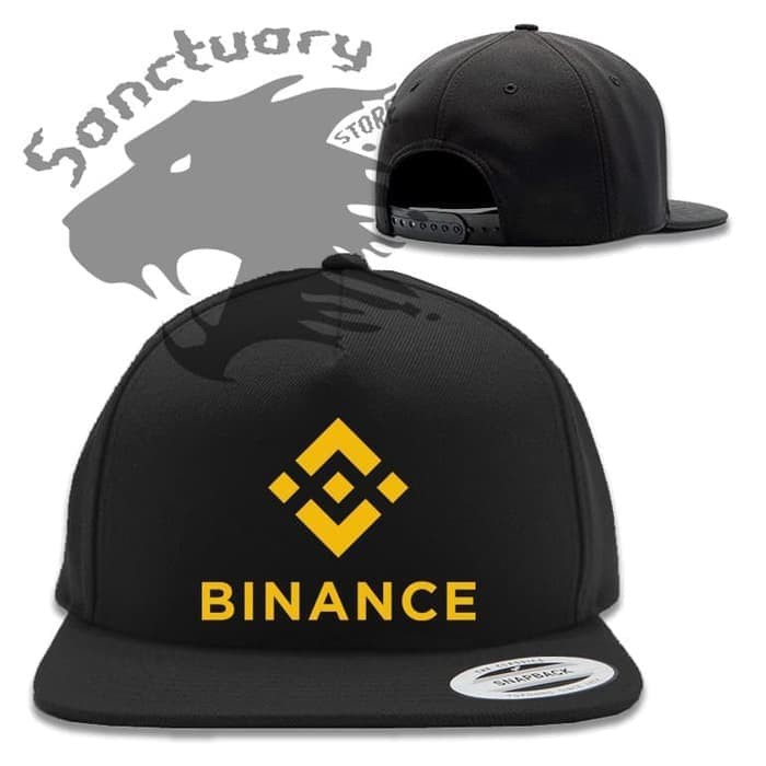 Topi Snapback Binance