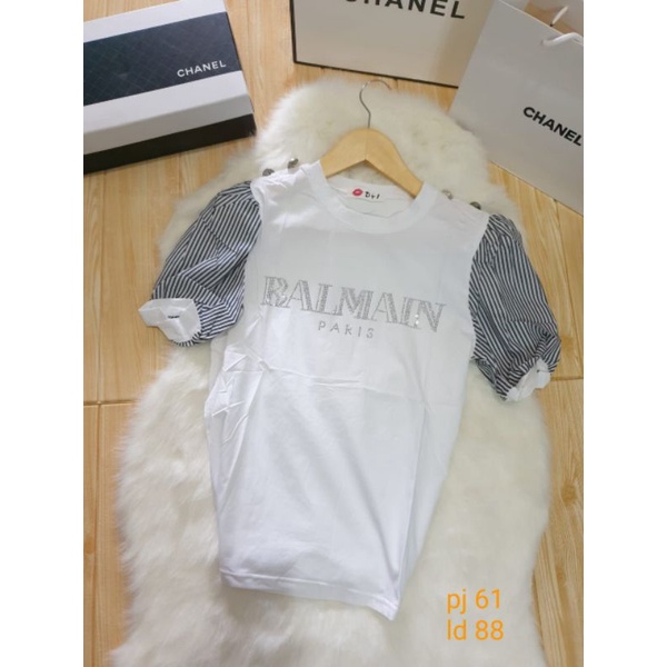 kaos premium balmain wanita cewek
