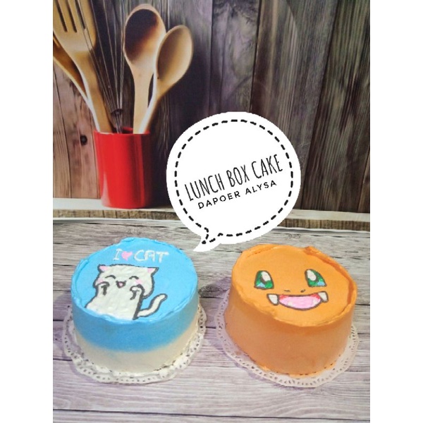 

korean box cake