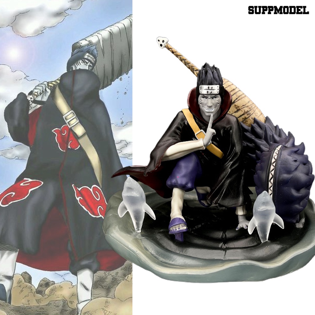 Mainan Action Figure Model Anime Hoshigaki Kisame Bahan PVC Untuk Dekorasi Desktop