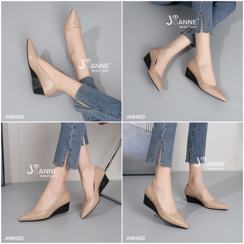 [ORIGINAL] JOANNE Pump Wedges Shoes Sepatu Wanita #JN8400