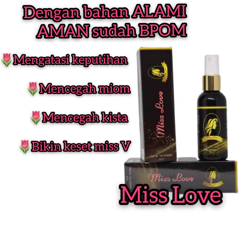 Miss Love Spray Atasi keputihan