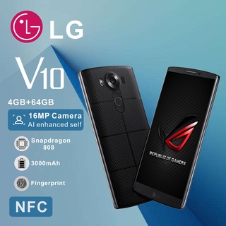 (Globel)LG V10 NFC 16MP+5MP Dual Camera Dual Sim 4GB+64GBrom 5.7 inci  hp samsung sony display pk hp murah  xiomi oppo reno5