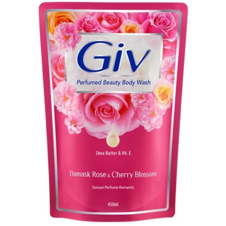 Body Wash GIV Beauty 400 ML Refill Sabun Mandi GIV 400ML