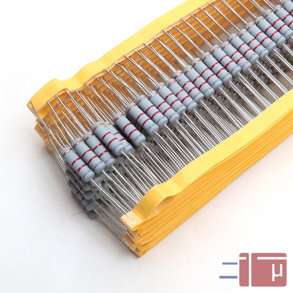 Resistor 8K2 8.2K 2W Metal Oxide 5% Taiwan Kaki Tembaga