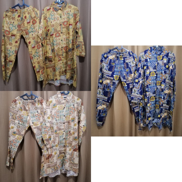 Oneset Medena Premium, Piyama Jumbo, Baju Menyusui Murah