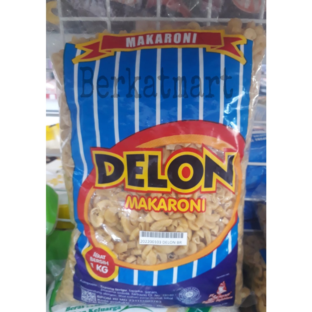 Delon Biru Makaroni Goreng Bantet Tidak Ngembang Macaroni Spesial 1 kg