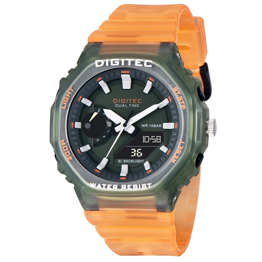 DIGITEC Jam Tangan Analog-Digital Wanita MDA-3119T Water Resist-GORT-6B