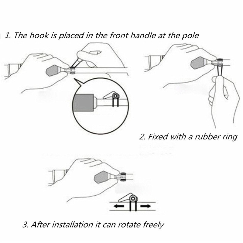10 PCS Holder Kait Umpan Untuk Aksesoris Memancing
