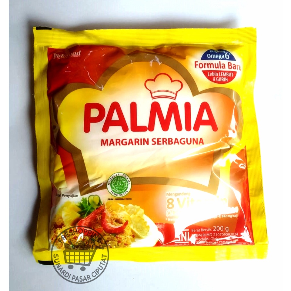 

PALMIA Margarin Serbaguna sachet 200gr