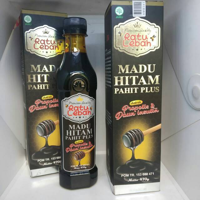

Madu Hitam Pahit Plus Propolis