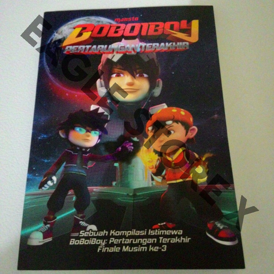 Komik Boboiboy Pertarungan Terakhir