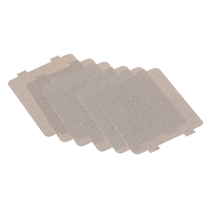 5pcs Plat Mika Ukuran 11.8cm X 10cm Untuk microwave Oven