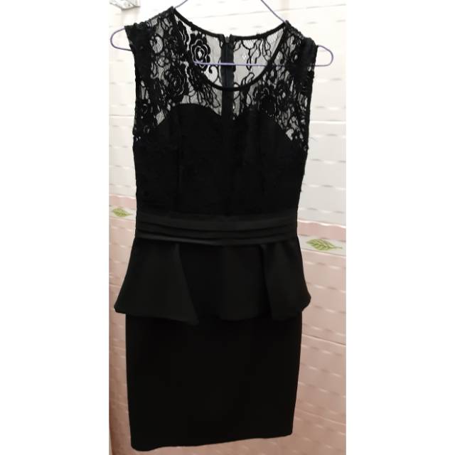 Dress brokat preloved
