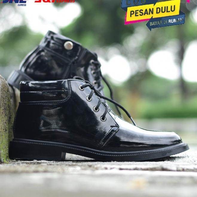 ((TERMURAH)) SEPATU PDH PDL POLRI POLISI TNI SATPAM SECURITY P21 SATPOL PP FORMAL KERJA DINAS OXFORD