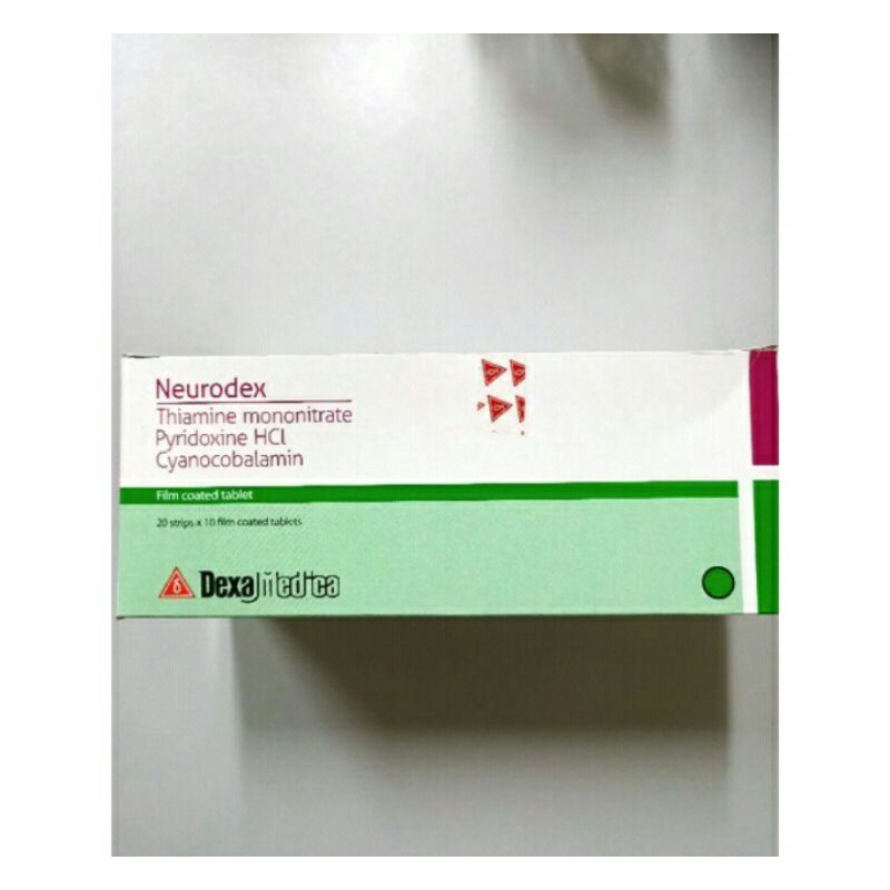 NEURODEX TABLET B1 B6 B12 (Obat Kesemutan,Kram,Kaku)