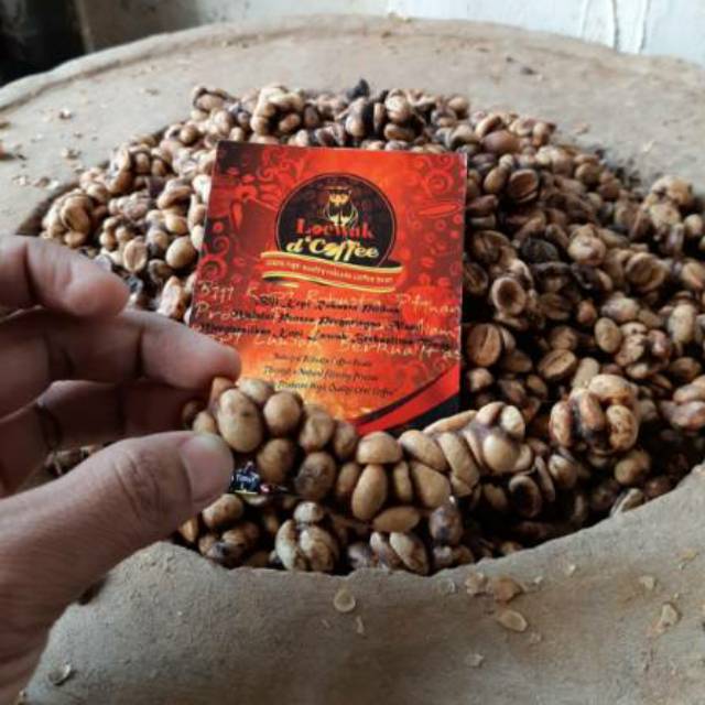 

Kopi Luwak Dampit Asli Green Bean 250g