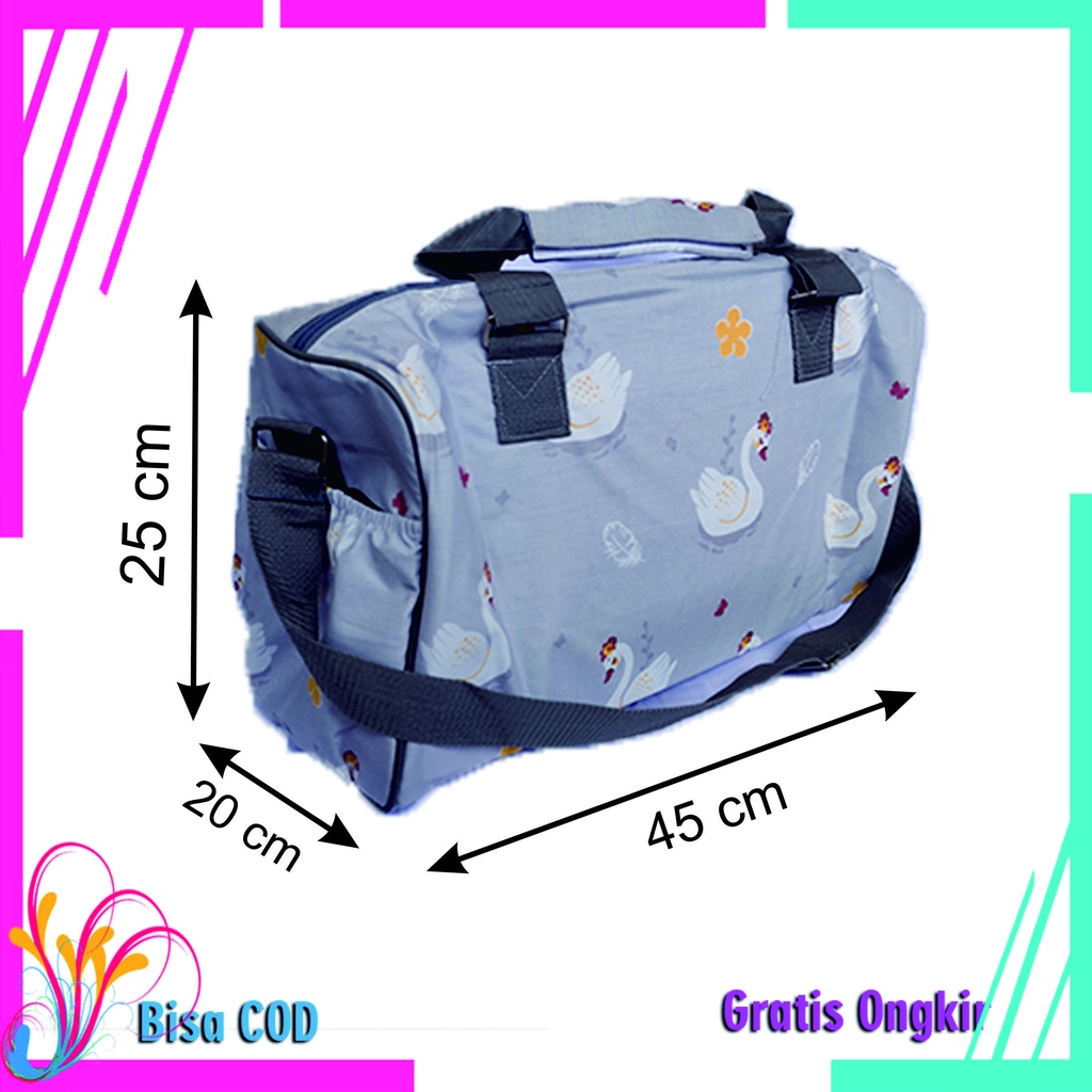 [FREE KACAMATA JEMUR] Baby Bag Diapers Tas Bayi Jumbo Ukuran Besar