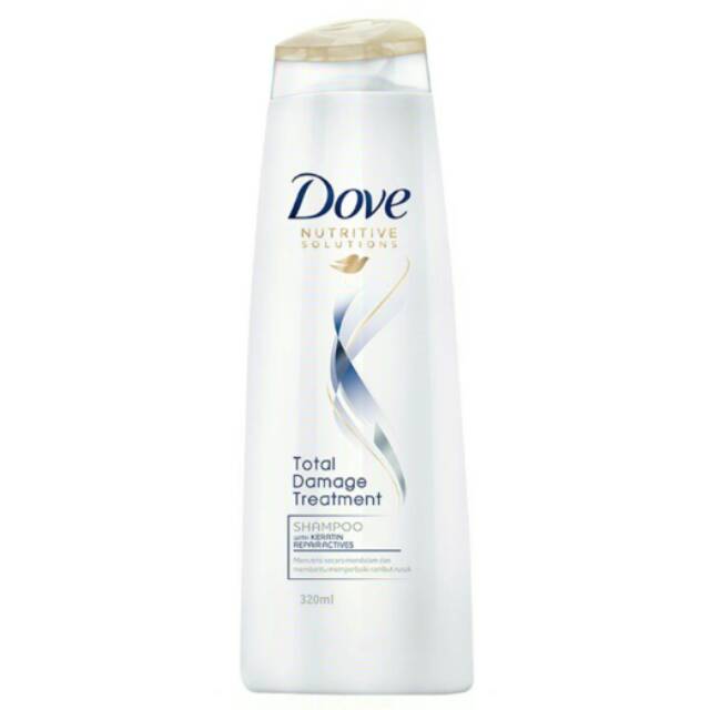 shampo Dove total damage treatment kemasan 320 ml
