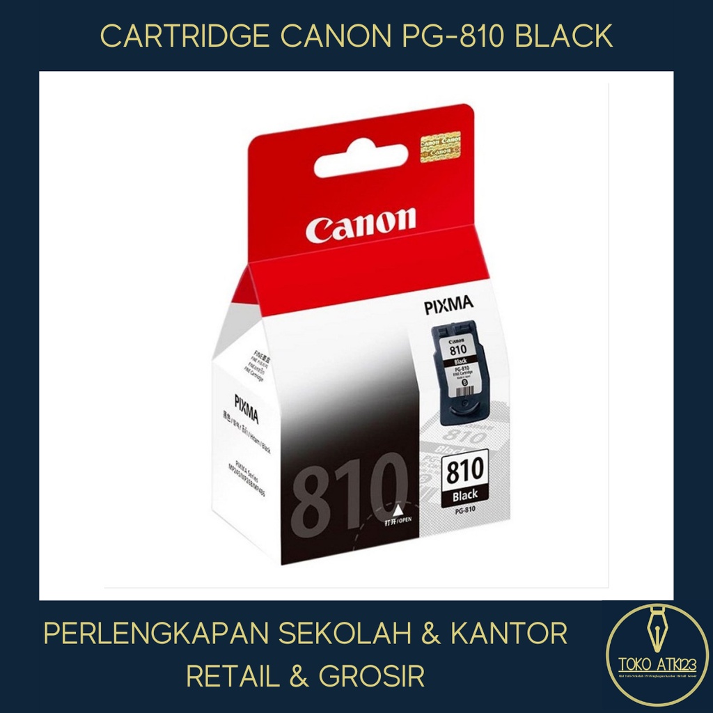 Cartridge / Tinta Printer Canon PG-810 Black