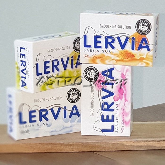 Lervia Susu Bar Soap Sabun Batang 90gr