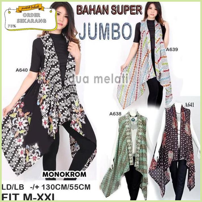 Sale Outer batik wanita gamis hijab modern wanita Termurah