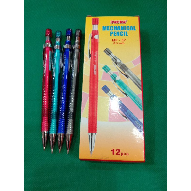 

PENSIL MEKANIK JOYKO MP- 07 ISI 12 PCS .0,5 MM