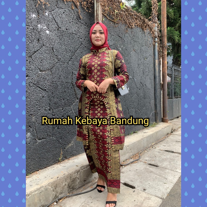 SETELAN TUNIK MALIKA SONGKET BATIK JUPRI BATIK COUPLE( ADA COWOK DAN ANAK FOTO TERPISAH)RUMAH KEBAYA BANDUNG RUMAH SONGKET BANDUNG GAUNHIJABSALE SONGKET PALEMBANG