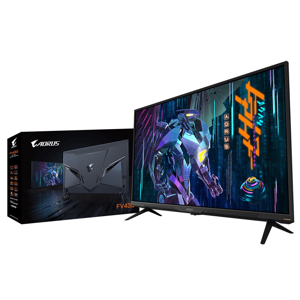 Gigabyte AORUS FV43U Gaming Monitor / Monitor PS5 (FREE PACKING KAYU) / 4K MONITOR GAMING