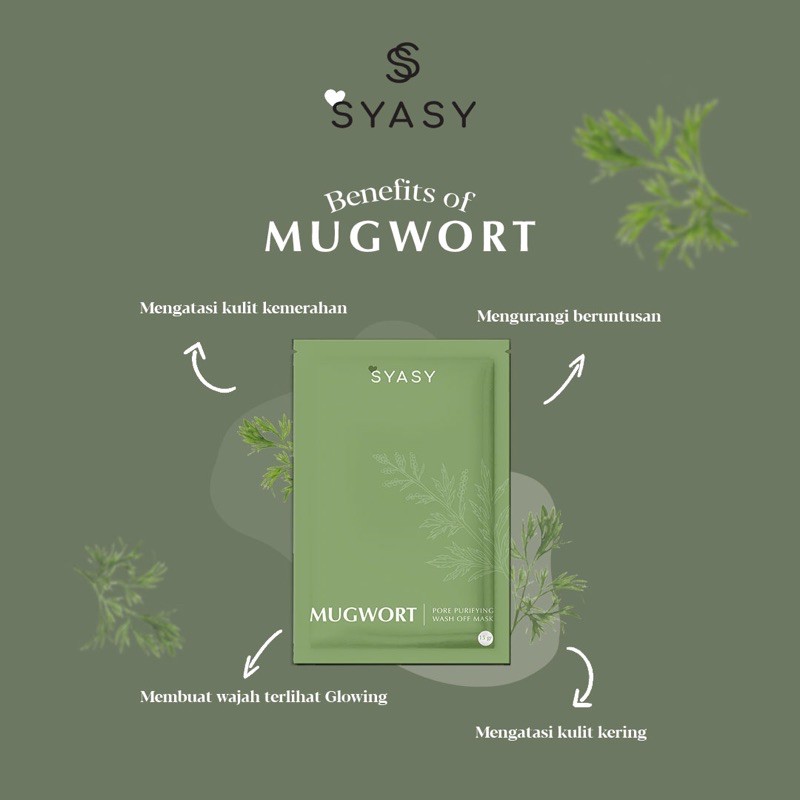 [DIST. RESMI] Mugwort Mask by Syasy.id